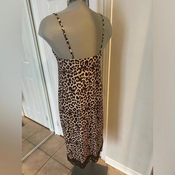 Zara Animal Print Slip Dress size small - Picture 3 of 9